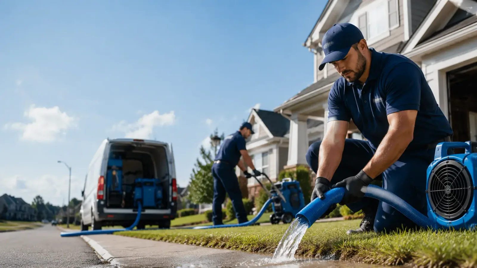 Flood Damage Restoration in Wixom, MI